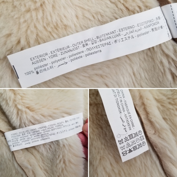 NWOT Zara Faux Suede Biker Jacket - Picture 16 of 16